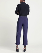 Alessia Santi Womens Pants in Purple