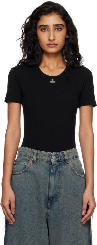 Photo: Vivienne Westwood Black Cap Sleeve Bodysuit