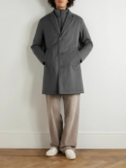 Herno - Shell Coat With Detachable Gilet - Gray