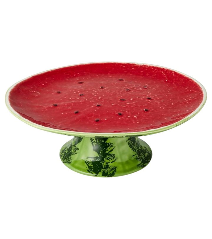 Photo: Bordallo Pinheiro Melancia ceramic cake stand