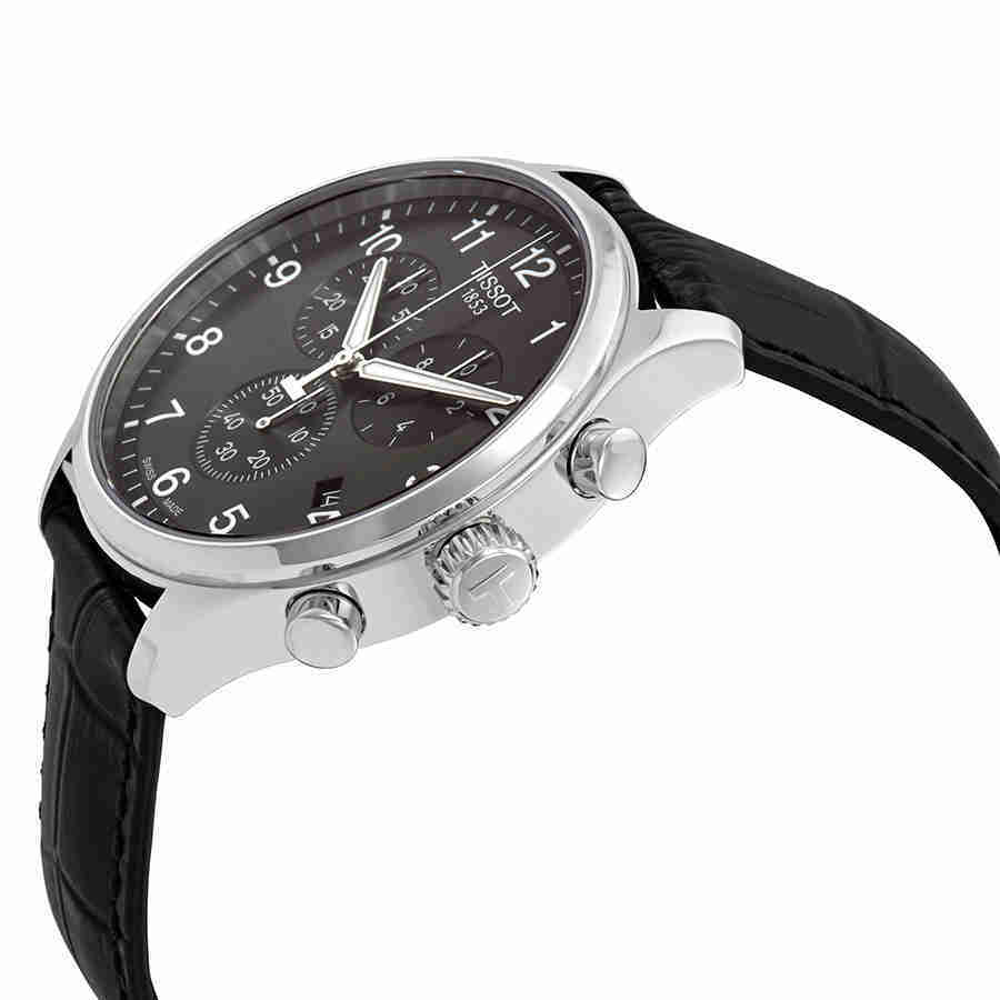 Tissot Chrono XL Classic Chronograph Black Dial Mens Watch T116.617.16.057.00