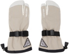 Hestra Beige Powder Gauntlet 3-Finger Gloves