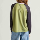Hosbjerg Women's Dallas Logo Long Sleeve in Olive Green