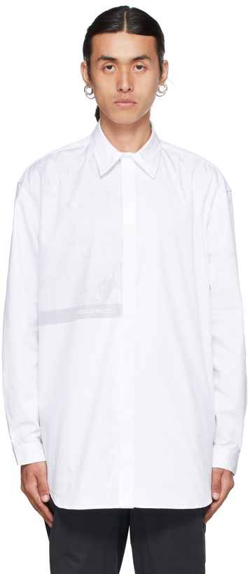 Photo: A-COLD-WALL* White Calcite Shirt