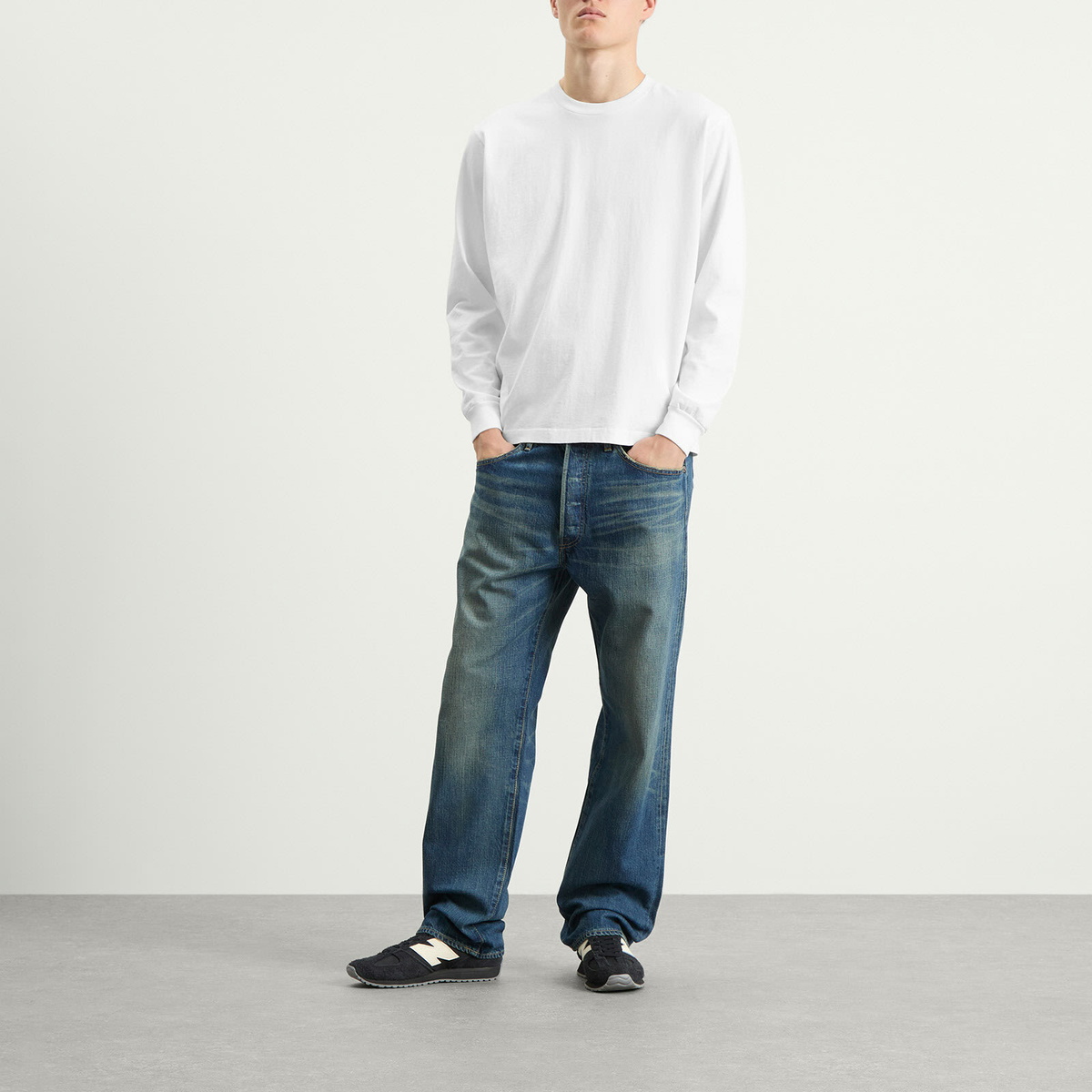Junya Watanabe MAN Men's x Levis Selvedge Jeans in Blue