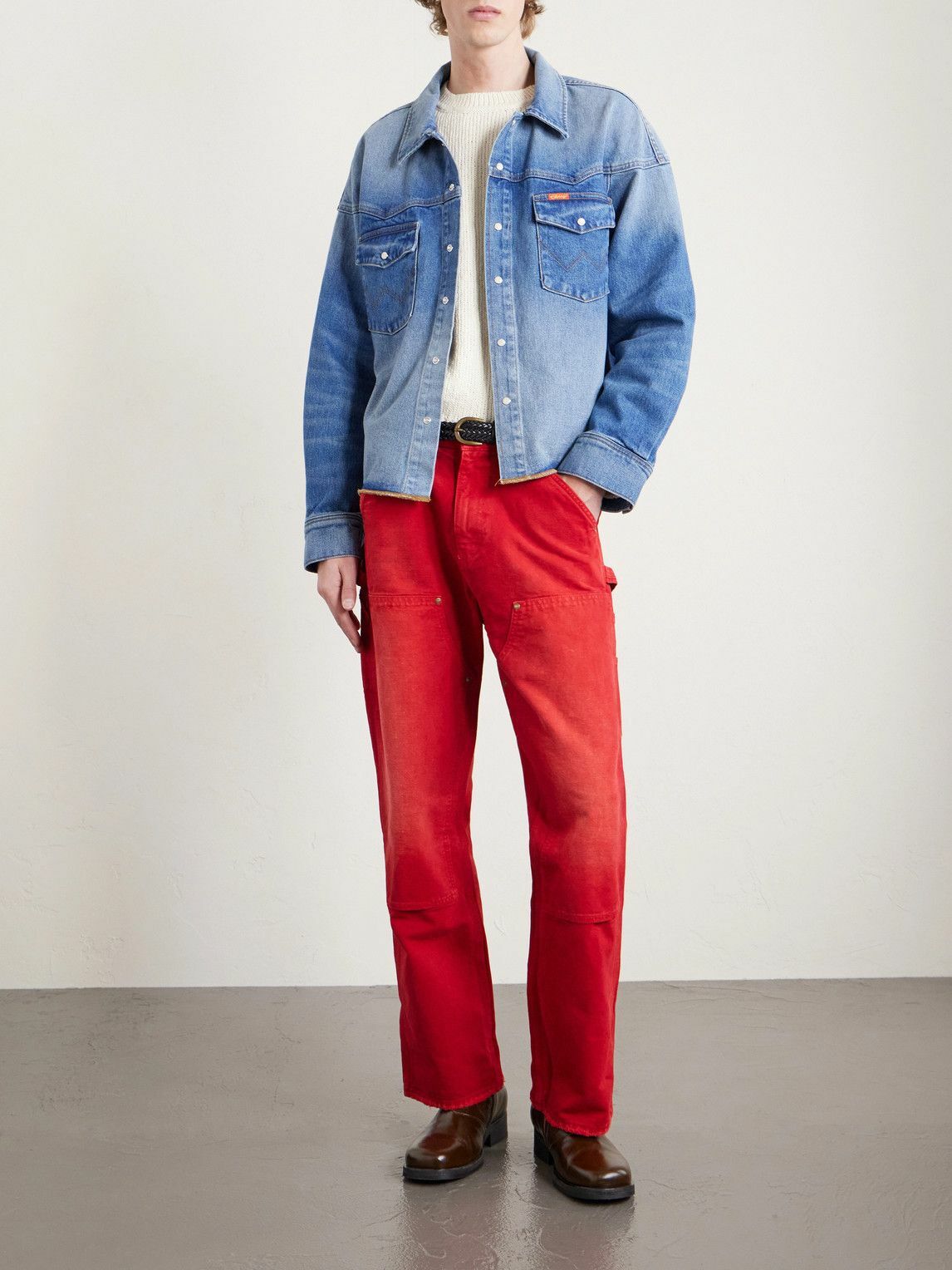 Cherry Los Angeles - Wrangler Denim Jacket - Blue CHERRY LA