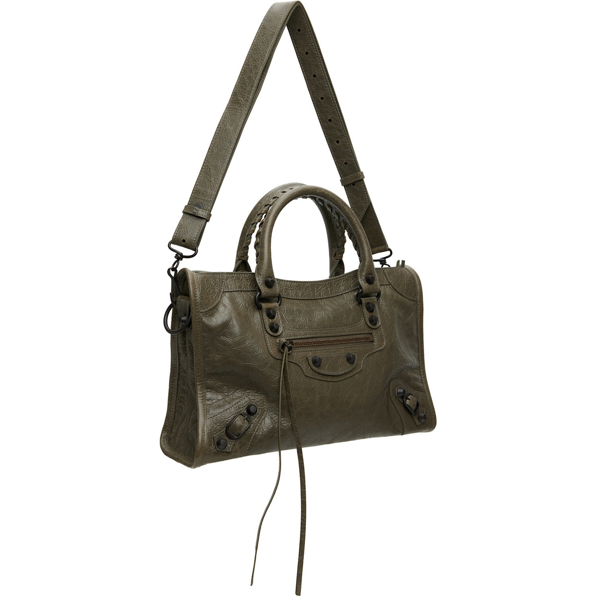 Balenciaga Khaki 'Le City' Small Bag