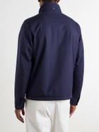 Herno - Padded Twill Bomber Jacket - Blue
