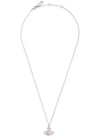 Vivienne Westwood Valentina Platinum-plated Necklace - Silver - One Size