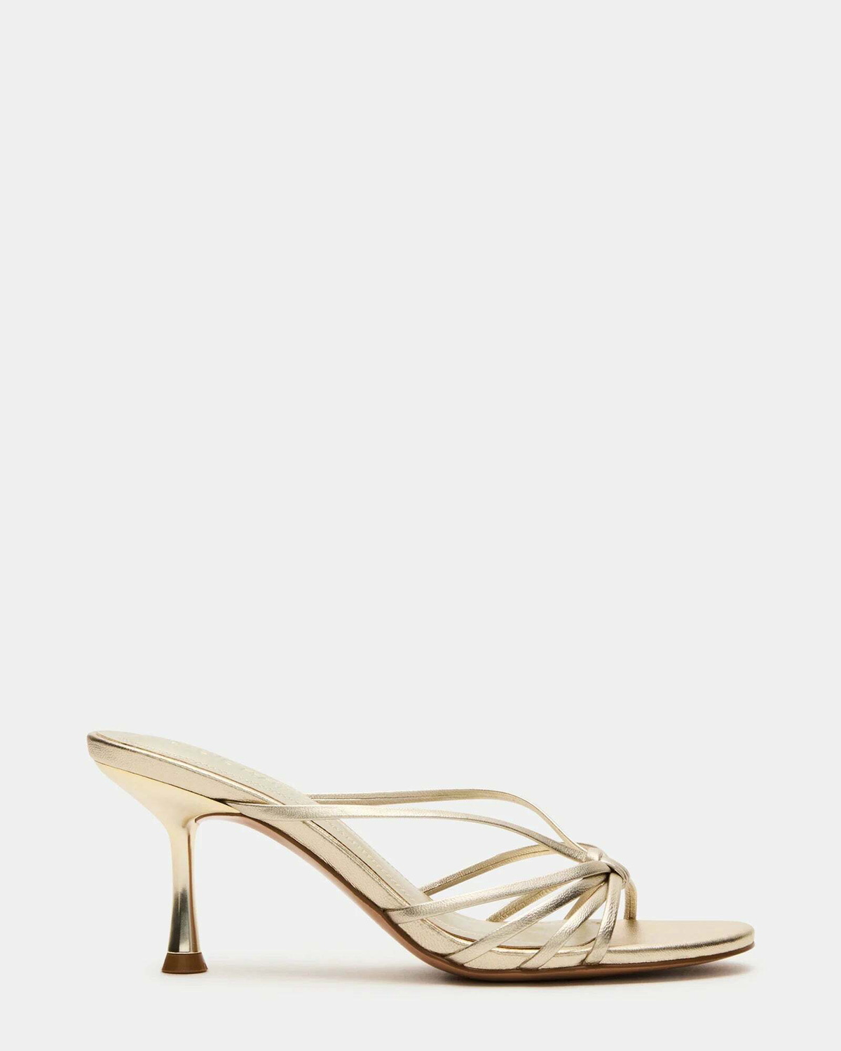 Steve Madden Edna Heels in Gold