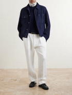 Ralph Lauren Purple label - Suede Field Jacket - Blue
