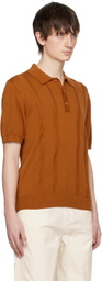 Saturdays NYC Brown Jahmad Polo