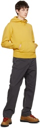 RRL Yellow Garment-Dyed Hoodie