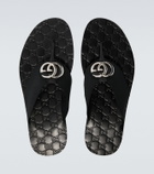Gucci Riviera Double G thong sandals