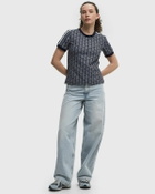 Lacoste TEE SHIRT Blue Womens Shortsleefe