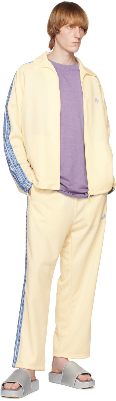 JieDa Off-White Five Stripe Track Jacket
