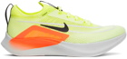 Nike Yellow Zoom Fly 4 Sneakers
