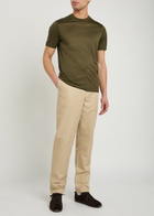 Emporio Armani Logo Jersey T-shirt Dark Green