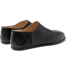 Maison Margiela - Tabi Collapsible-Heel Split-Toe Leather Loafers - Men - Black