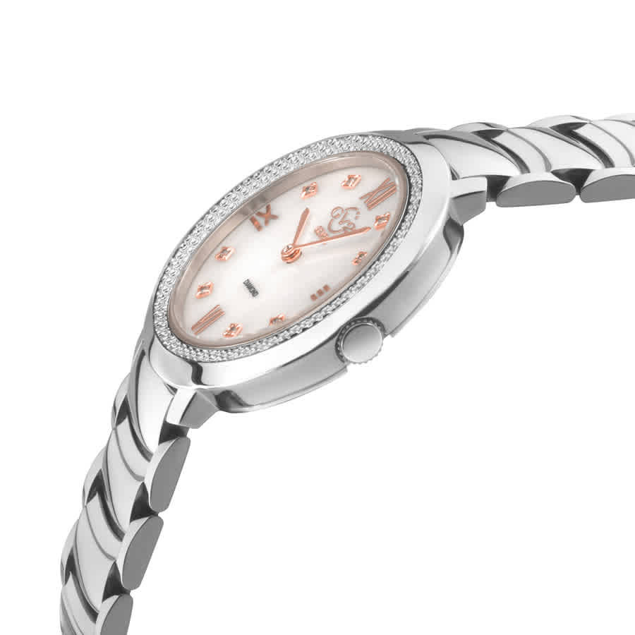 GV2 by Gevril Amalfi Diamond Mother of Pearl Dial Ladies Watch 14100B