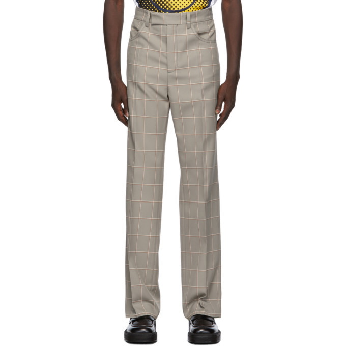 Photo: Marni Grey Recycled Check Trousers