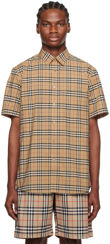 Photo: Burberry Beige Vintage Check Shirt