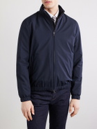 Thom Sweeney - Shell Bomber Jacket - Blue