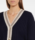 Lee Mathews Wool-blend cardigan