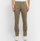 Incotex - Slim-Fit Cotton-Blend Twill Chinos - Neutrals