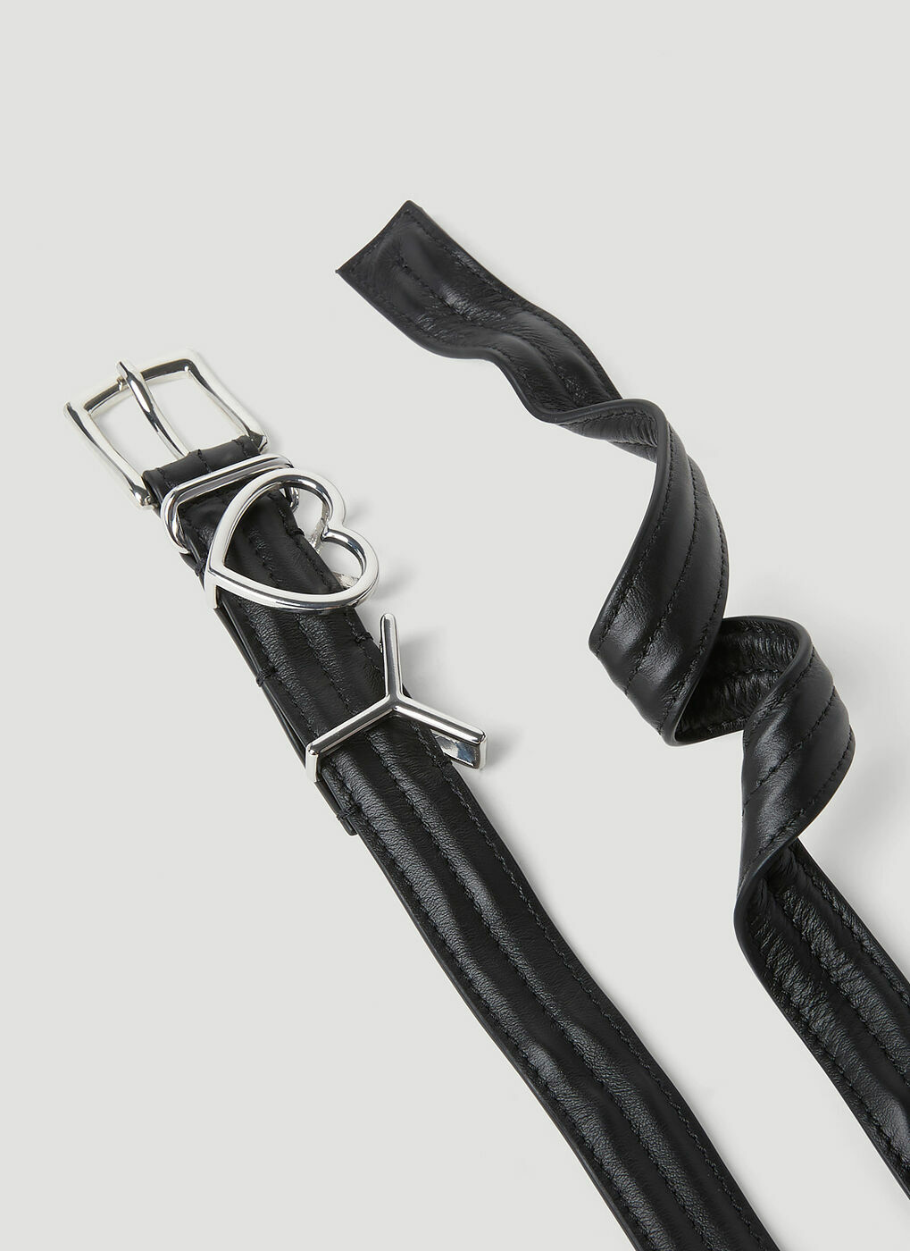 Y/Project - Wire Y Heart Belt in Black Y/Project