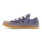 JW Anderson Purple Converse Edition Patent Chuck Taylor 70 Toy Low Sneakers