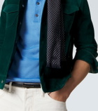Tom Ford Silk and linen polo sweater