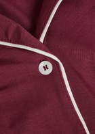 Eberjey Gisele Jersey Pyjama set Burgundy