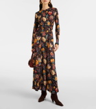 Ulla Johnson Ceryse floral jersey maxi dress