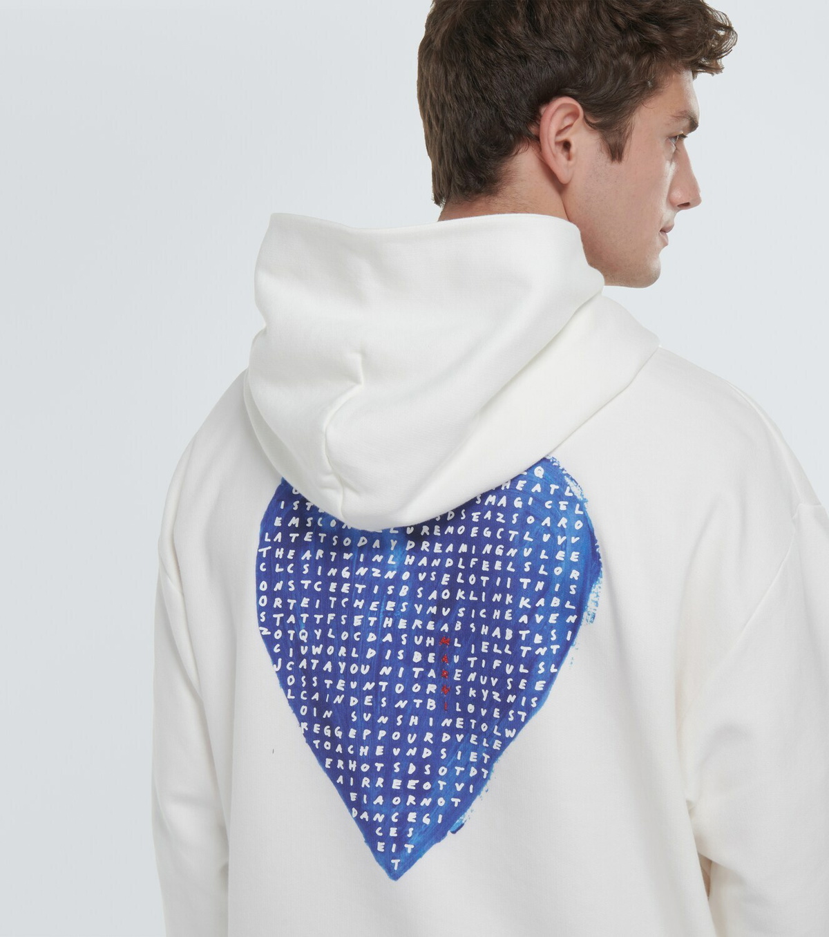 Marni Printed cotton jersey hoodie Marni Marni Printed cotton jersey hoodie Marni
