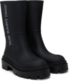 Off-White Black Reboot 'Rainy Days' Boots