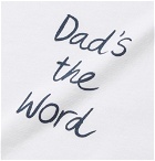Orlebar Brown - Dad's the Word Printed Cotton-Jersey T-Shirt - Men - White