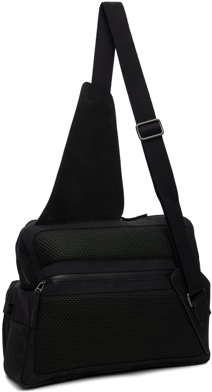 Officine Creative Black Pilot 07 Bag