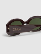 CHLOÉ Rounded Acetate Sunglasses