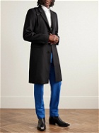 Alexander McQueen - Slim-Fit Wool and Mohair-Blend Suit Trousers - Blue