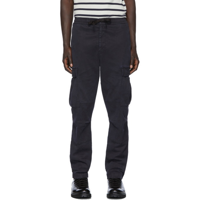 Photo: Officine Generale Navy Jay Cargo Trousers