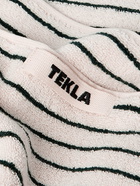 TEKLA - Set of Four Striped Organic Cotton-Terry Towels