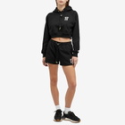 Casablanca Women's Casa Column Patch Cropped Hoodie in Black