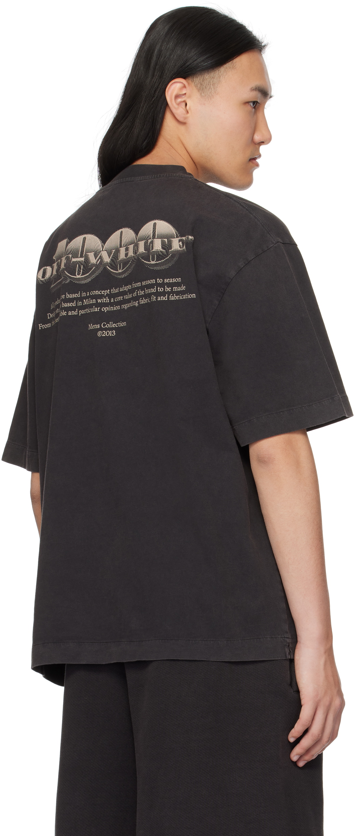【関税込み】Off-White ブラック Martyrdom Skate Tシャツ Off-White Black Martyrdom Skate T-shirt Off-White
