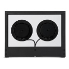Transparent Black Small Glass Speaker