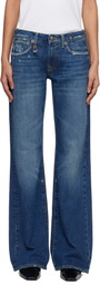 R13 Blue Effie Jeans