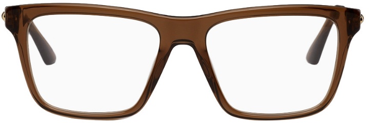 Photo: Versace Brown Square Glasses