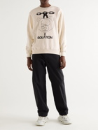UNDERCOVER MADSTORE - Printed Cotton-Jersey Sweatshirt - Neutrals
