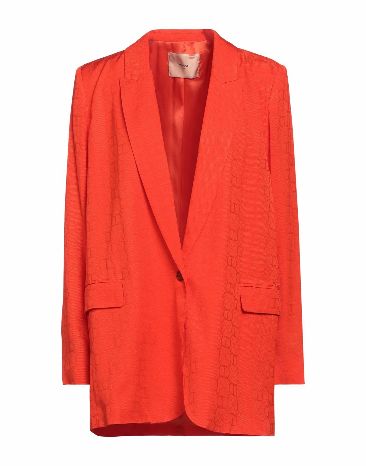 Twinset Womens Blazer in Orange