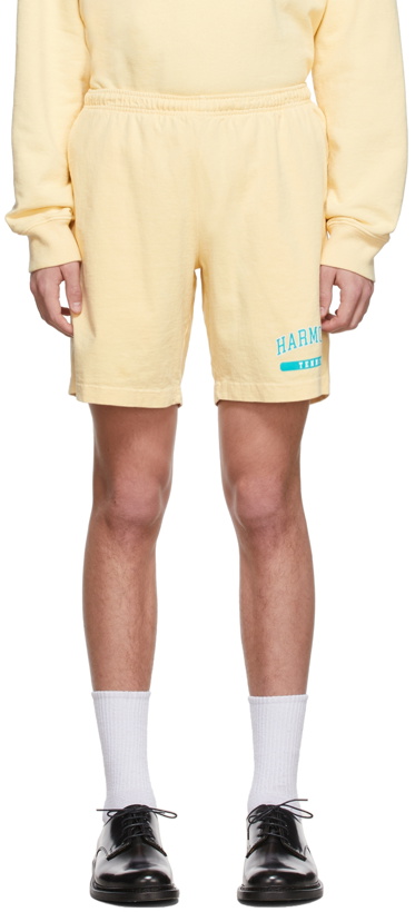 Photo: Harmony Yellow Cotton Shorts